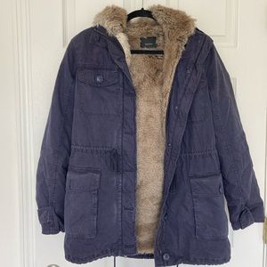 Talula fur trooper coat from Aritzia! Never worn!!